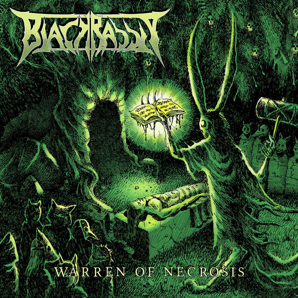 Black Rabbit — Warren of Necrosis Album Cover